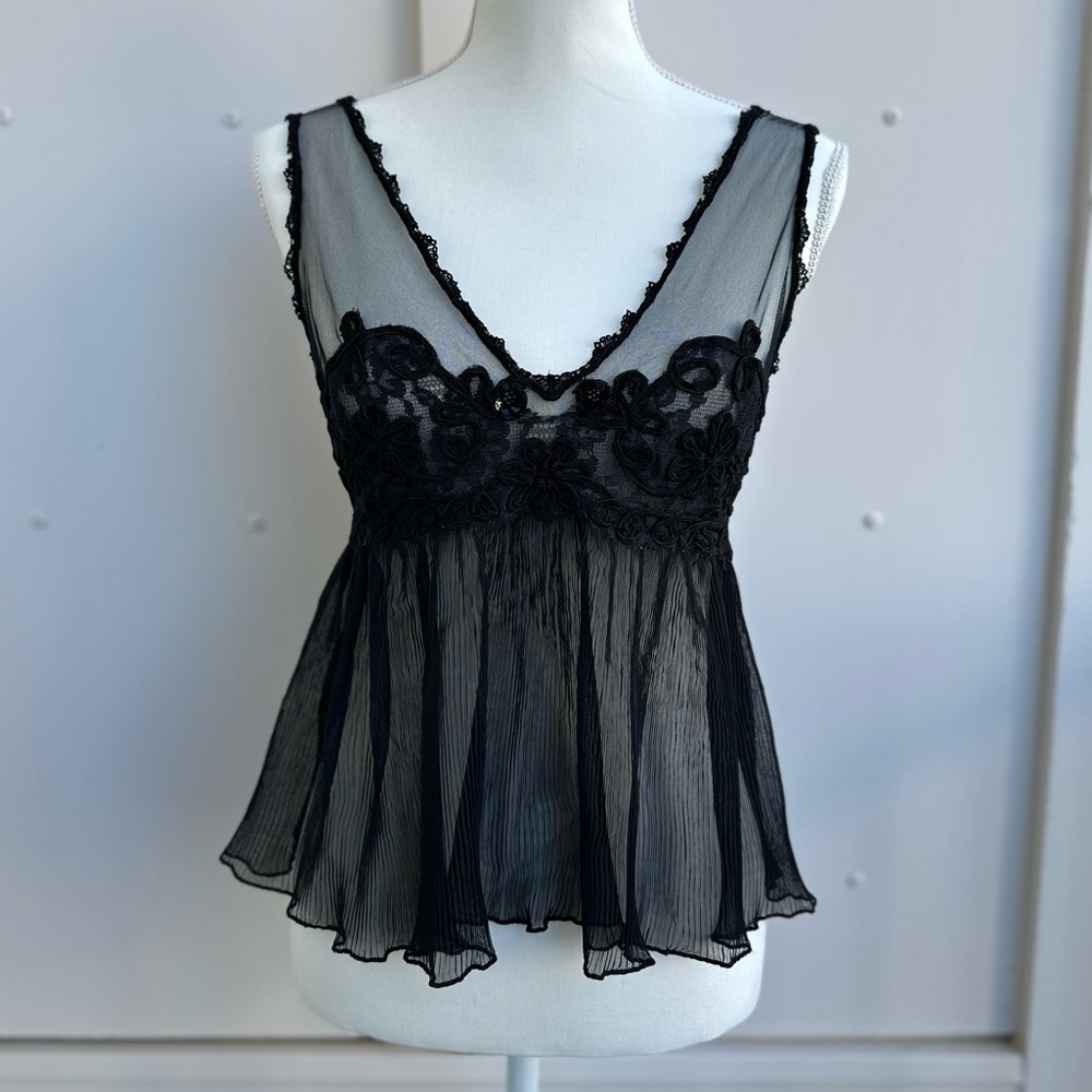 Rare Victoria's Secret Gold Label Top
